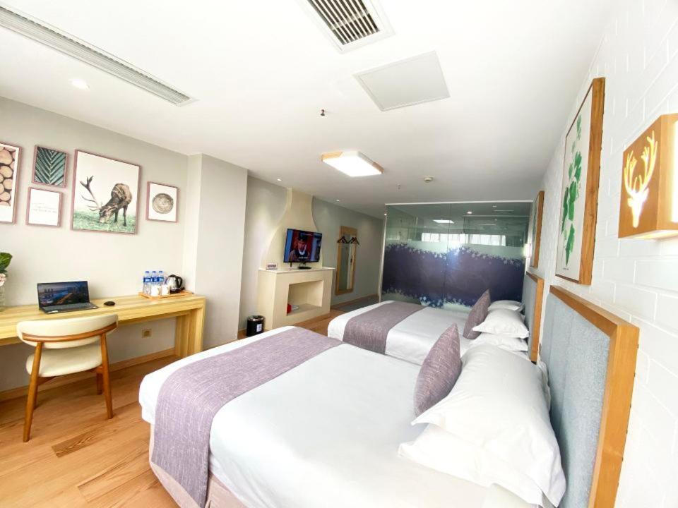 Fresh House Hotel - West Lake Qingchun Branch หางโจว ภายนอก รูปภาพ