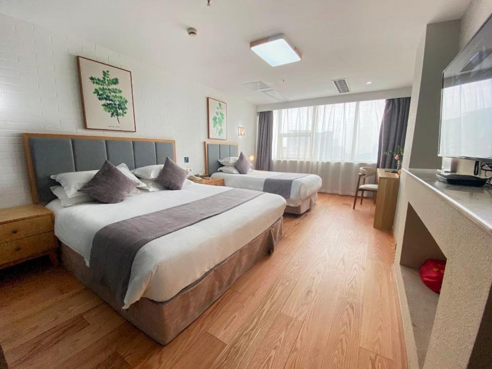 Fresh House Hotel - West Lake Qingchun Branch หางโจว ภายนอก รูปภาพ